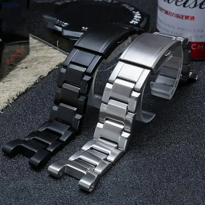 Ремешок для часов из нержавеющей стали для Casio G-Shock GST-W300 GST-400G GST-B100 S100D/S110D/W110, металлический ремешок для часов, браслет
Ремешок для часов из нержавеющей стали для Casio G-Shock GST-W300 GST-400G GST-B100 S100D/S110D/W110, металлический ремешок для часов, браслет