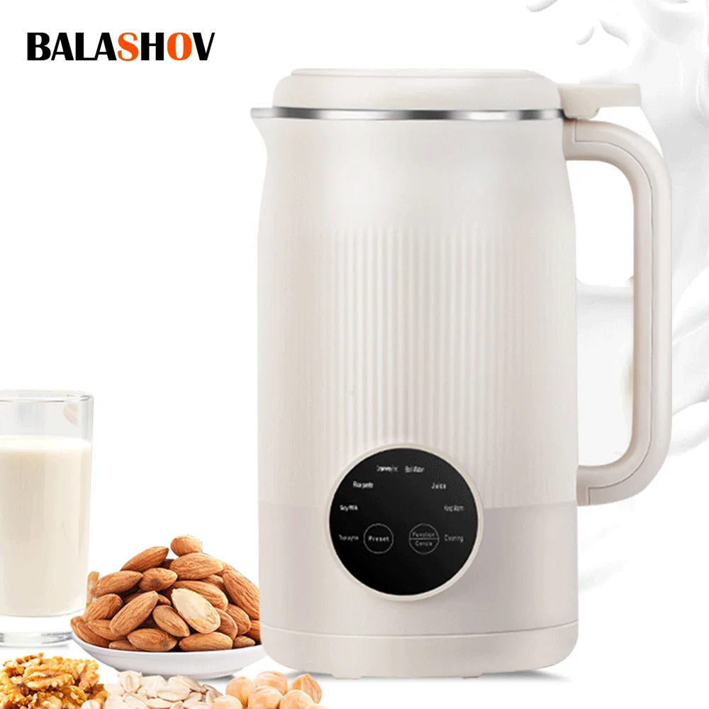 Electric Soybean Milk Machine Automatic Intelligent Food Blender Filter-free Soy Milk Maker Rice Paste Maker Kettle Blender
Electric Soybean Milk Machine Automatic Intelligent Food Blender Filter-free Soy Milk Maker Rice Paste Maker Kettle Blender