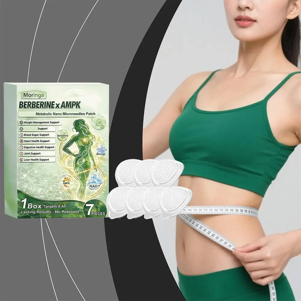 Moringa Berberine NAD+ Nano Microneedle Patch Body Sticker Support Metabolic Functions Firm ≤0.3mm Elasticity Portable Daily
Moringa Berberine NAD+ Nano Microneedle Patch Body Sticker Support Metabolic Functions Firm ≤0.3mm Elasticity Portable Daily