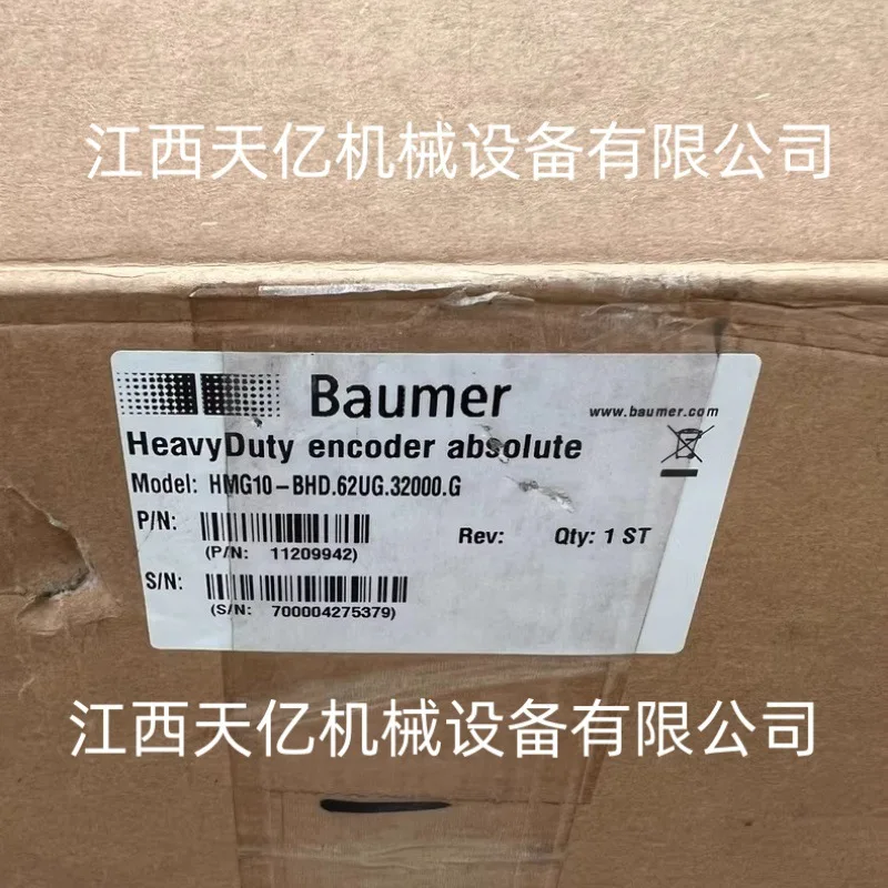 2025 Baumer Baomeng HMG10-BHD.62UG.32000.G encoder, multi-turn absolute value, high resolution
2025 Baumer Baomeng HMG10-BHD.62UG.32000.G encoder, multi-turn absolute value, high resolution