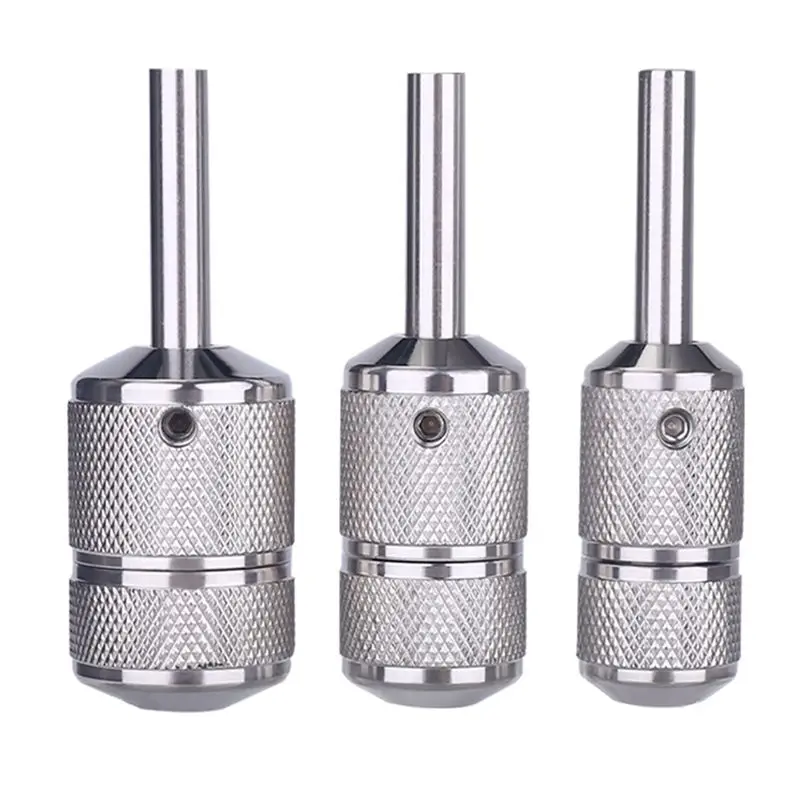 A20F-3 Pcs Stainless Steel 22MM 25MM 30MM Self-Locking Machine Handle Auto Lock Tattoo Grip Tube Accessories
A20F-3 Pcs Stainless Steel 22MM 25MM 30MM Self-Locking Machine Handle Auto Lock Tattoo Grip Tube Accessories