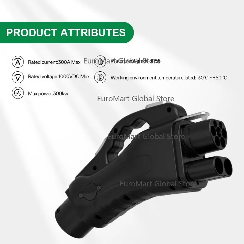 Hot Selling CCS2 To GBT Evse Charging Connector EV DC Charger CCS Adapter CCS2 To GBT Adapter
Hot Selling CCS2 To GBT Evse Charging Connector EV DC Charger CCS Adapter CCS2 To GBT Adapter