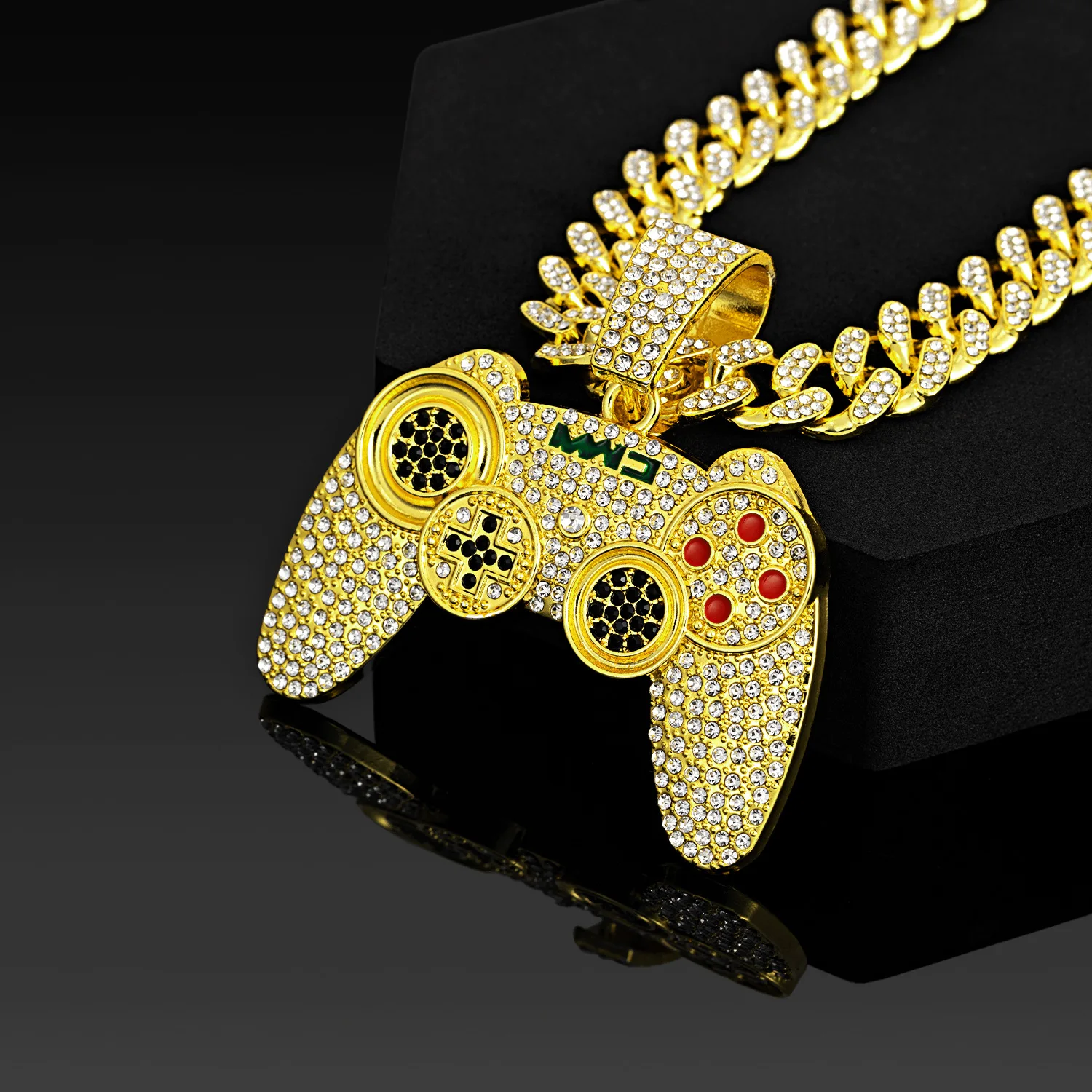 Hiphop Retro Game Controller Pendant – Zinc Alloy Rhinestone Single Pendant No Chain for Men Women Streetwear
Hiphop Retro Game Controller Pendant – Zinc Alloy Rhinestone Single Pendant No Chain for Men Women Streetwear
