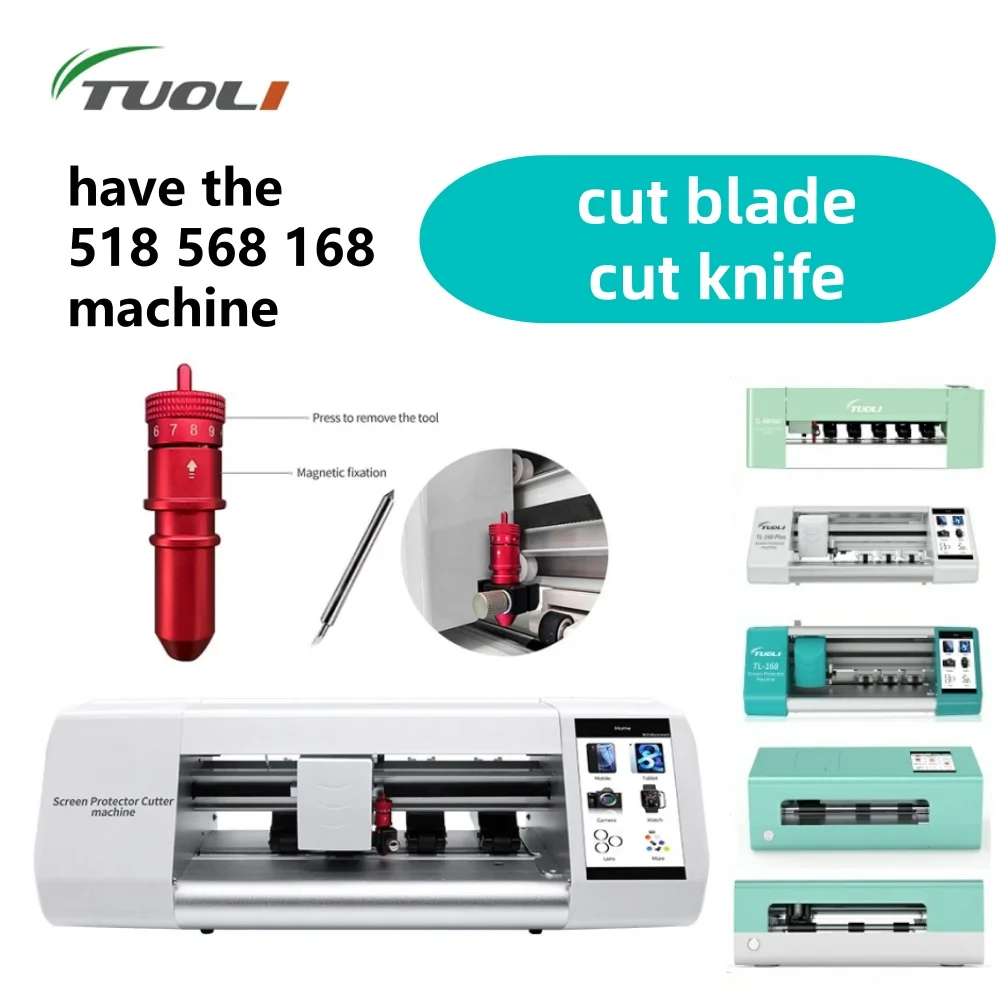 TuoLi Universal Hydrogel Film Cutting Knife Blade Holder Unlimited Film Cutting Machine TL168 TL568MAX TL518 TL168plus TL-20S
TuoLi Universal Hydrogel Film Cutting Knife Blade Holder Unlimited Film Cutting Machine TL168 TL568MAX TL518 TL168plus TL-20S