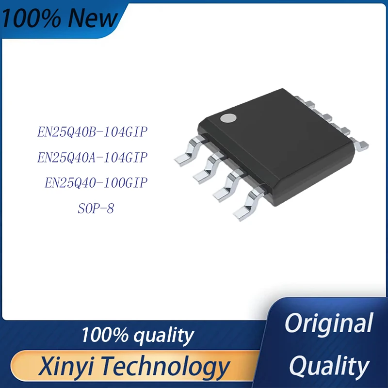 (10piece) 100% New EN25Q40B-104GIP Q40B-104GIP EN25Q40A-104GIP Q40A-104GIP EN25Q40-100GIP Q40-100GIP SOP-8
(10piece) 100% New EN25Q40B-104GIP Q40B-104GIP EN25Q40A-104GIP Q40A-104GIP EN25Q40-100GIP Q40-100GIP SOP-8