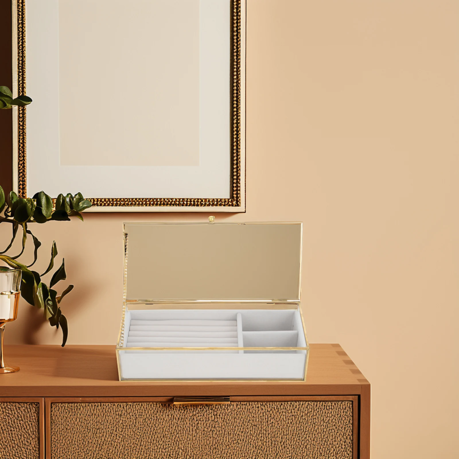 Поднос для колец, органайзер для сережек, стеклянные коробки для витрины, держатели для хранения, золотая рамка, ювелирные серьги 
Поднос для колец, органайзер для сережек, стеклянные коробки для витрины, держатели для хранения, золотая рамка, ювелирные серьги