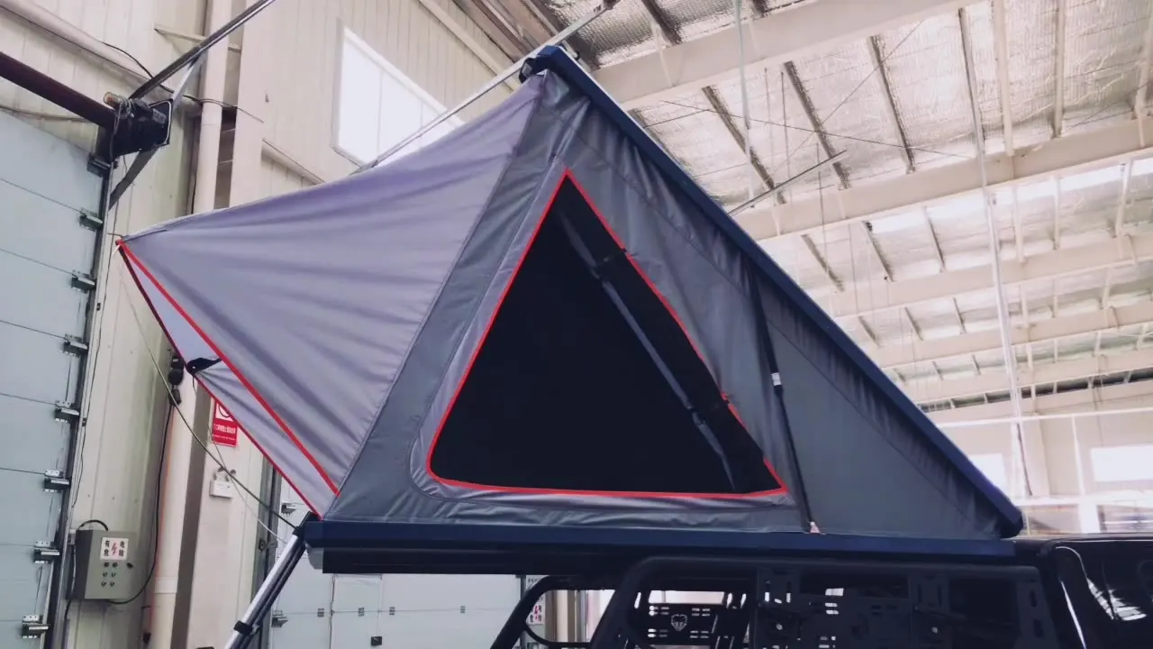 RTS Custom Outdoor 3-4 Person 4x4 Triangle Aluminium Hard Shell Car Roof Top Tent
RTS Custom Outdoor 3-4 Person 4x4 Triangle Aluminium Hard Shell Car Roof Top Tent