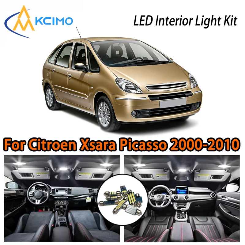 Brilliant LED Interior Lights For Citroen Xsara Picasso 2000-2010, Two Colors Choice Easy Install Super Bright
Brilliant LED Interior Lights For Citroen Xsara Picasso 2000-2010, Two Colors Choice Easy Install Super Bright