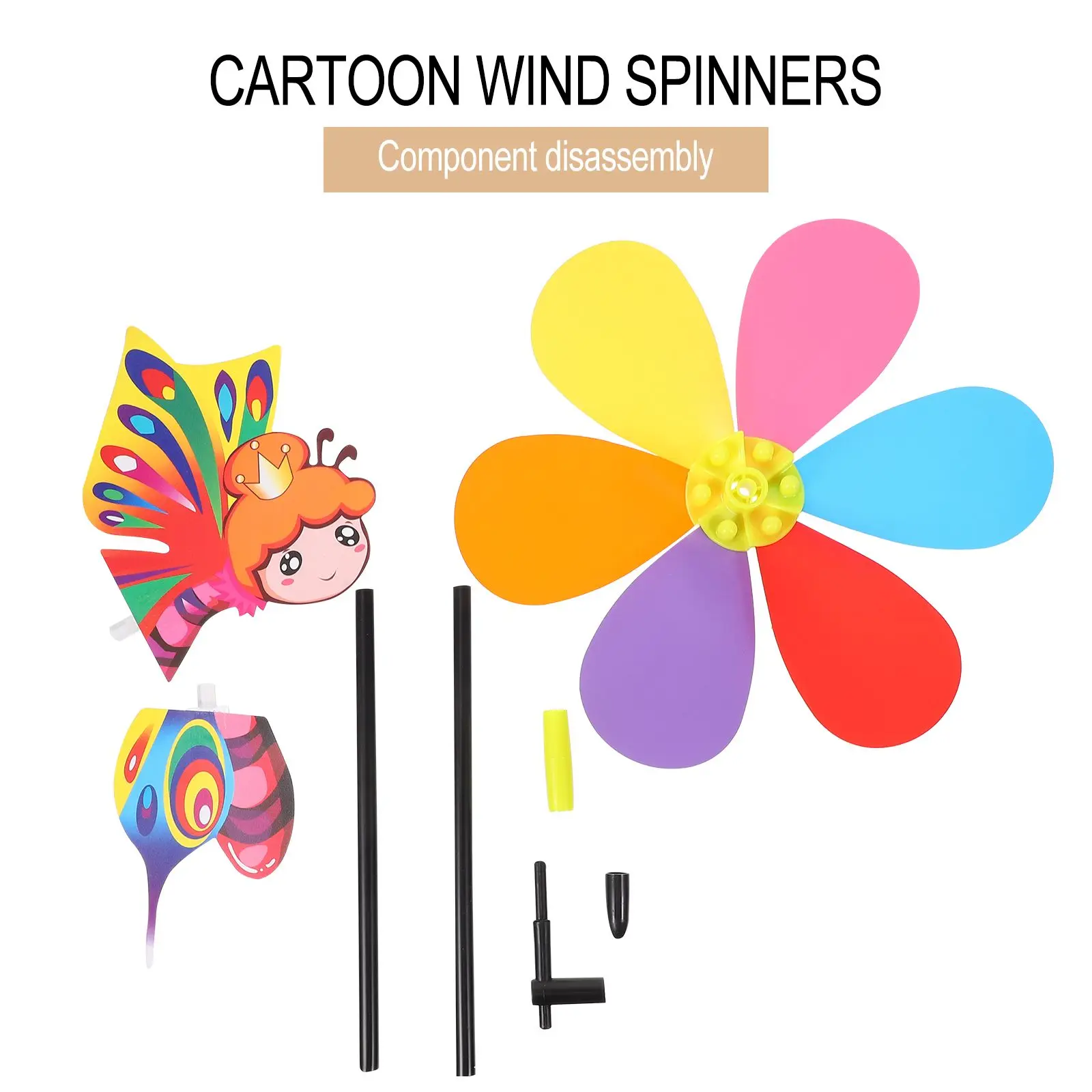 8 Pcs Three-Dimensional Windmill Lawn Toddler Outdoor Toys Pinwheels for Kids Plastic Colorful Spinning
8 Pcs Three-Dimensional Windmill Lawn Toddler Outdoor Toys Pinwheels for Kids Plastic Colorful Spinning