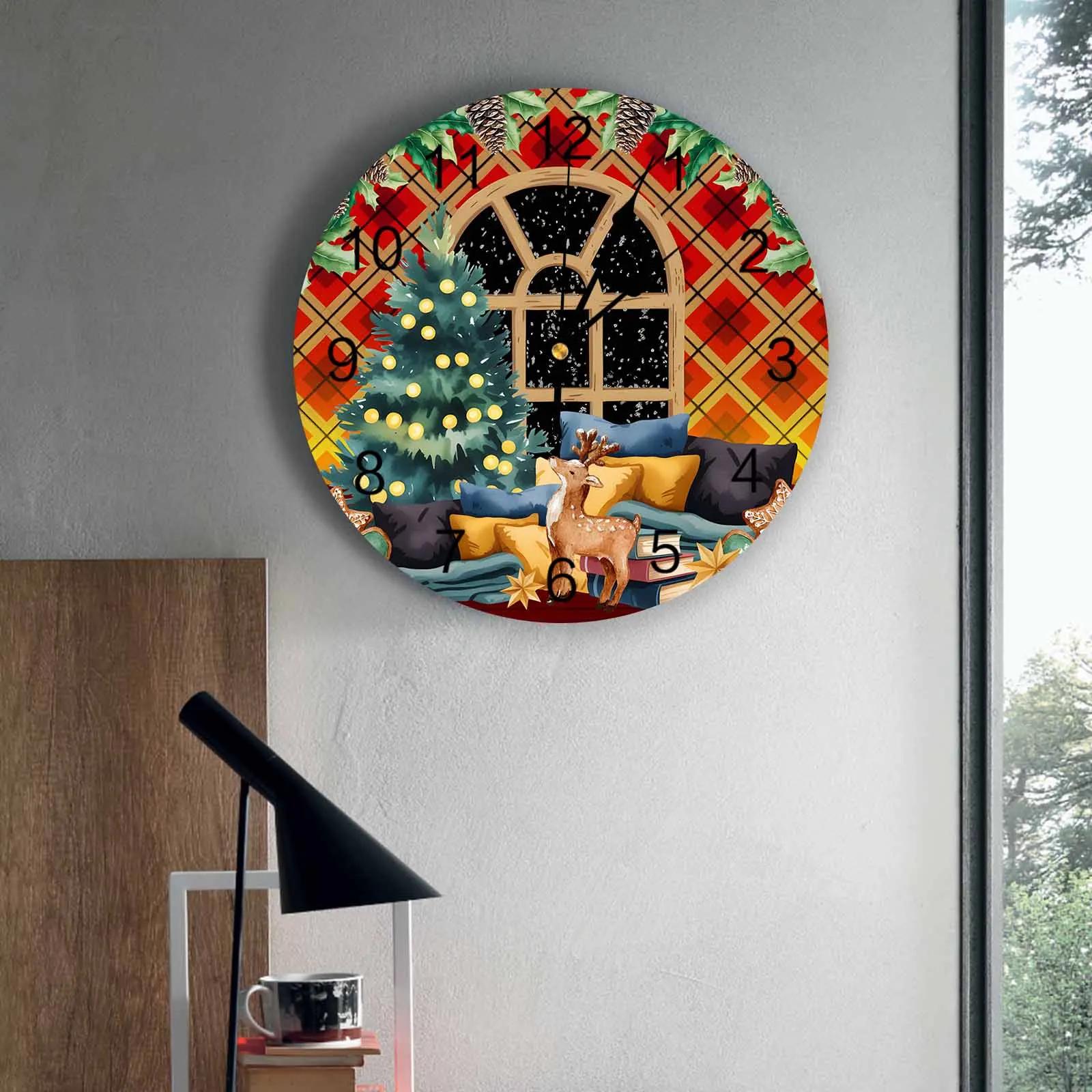 Bedroom Wall Clocks Christmas Pinecone Lace Book Living Room Clocks Ornaments Baby Room Study Mute Wall Clocks
Bedroom Wall Clocks Christmas Pinecone Lace Book Living Room Clocks Ornaments Baby Room Study Mute Wall Clocks
