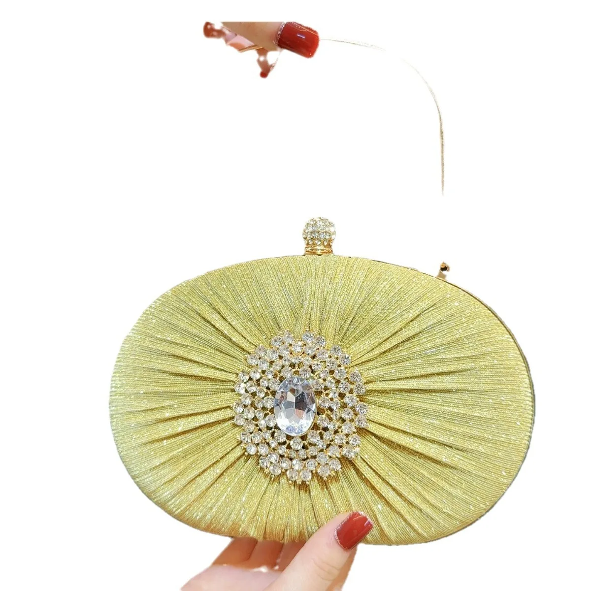 Celebrity Texture Rhinestone Bag Women's Evening Dress Banquet Clutch Bag With Diamonds Portable Dinner Bag Cheongsam Woman Bags
Celebrity Texture Rhinestone Bag Women's Evening Dress Banquet Clutch Bag With Diamonds Portable Dinner Bag Cheongsam Woman Bags