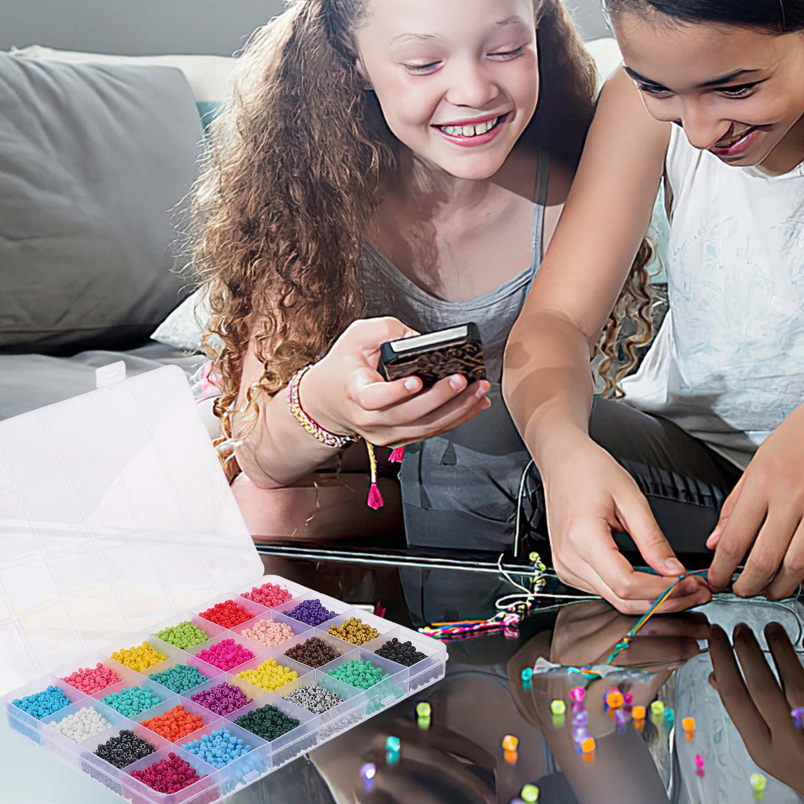 1 Box Glass Diy Bracelet Necklace Accessories Multi-Function Wear-Resistant Craft For Jewelry Making Household Decorative Round
1 Box Glass Diy Bracelet Necklace Accessories Multi-Function Wear-Resistant Craft For Jewelry Making Household Decorative Round