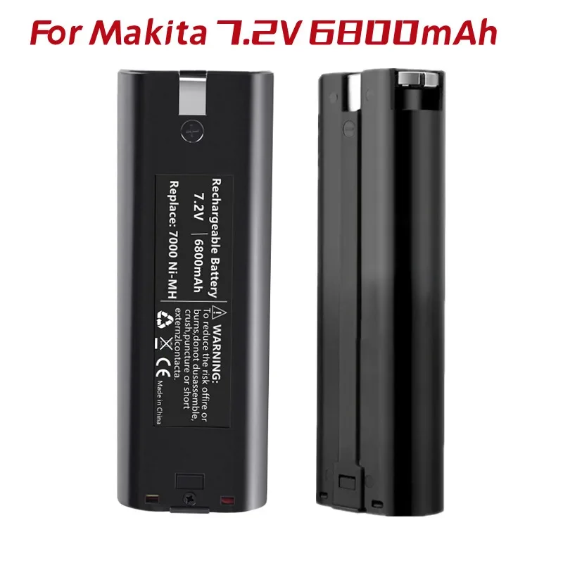 2Pack 7.2V 6.8Ah Ni-MH Battery Compatible with 7000 7002 7033 191679-9 632002-4 632003-2 6010D 6172D Cordless Tool
2Pack 7.2V 6.8Ah Ni-MH Battery Compatible with 7000 7002 7033 191679-9 632002-4 632003-2 6010D 6172D Cordless Tool
