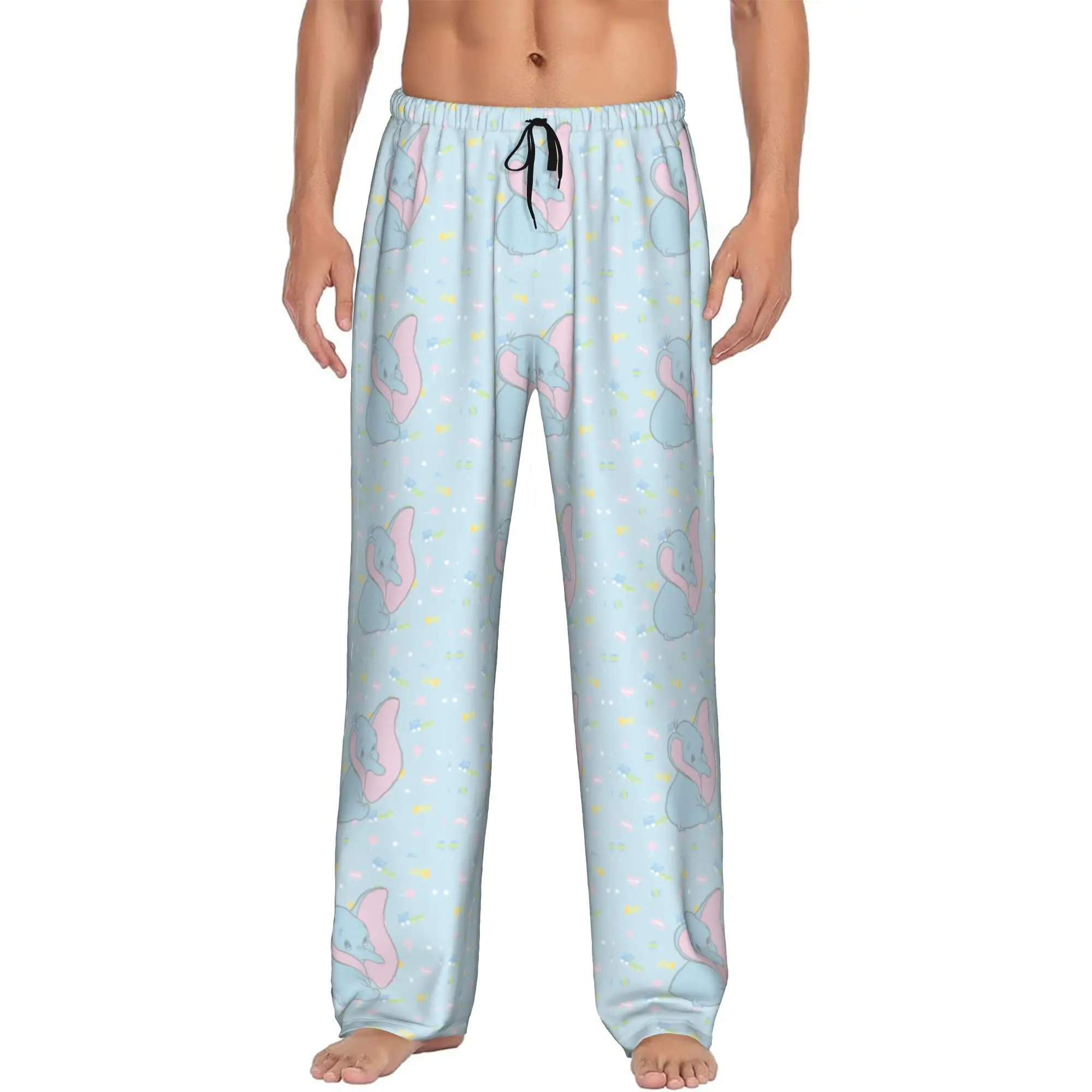 Custom Printed D-Dumboes Cartoon Pajama Pants for Men Cute Elephant Sleep Sleepwear Bottoms with Pockets
Custom Printed D-Dumboes Cartoon Pajama Pants for Men Cute Elephant Sleep Sleepwear Bottoms with Pockets