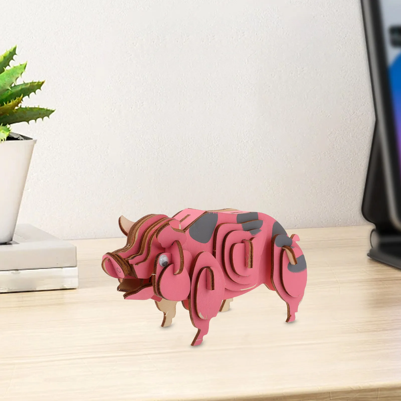 Wooden Puzzle Dalmatian Animal Shaped 3D DIY Decorative Jigsaw Puzzle Desk Display Educational Creative Craft DIY Animal Model
Wooden Puzzle Dalmatian Animal Shaped 3D DIY Decorative Jigsaw Puzzle Desk Display Educational Creative Craft DIY Animal Model