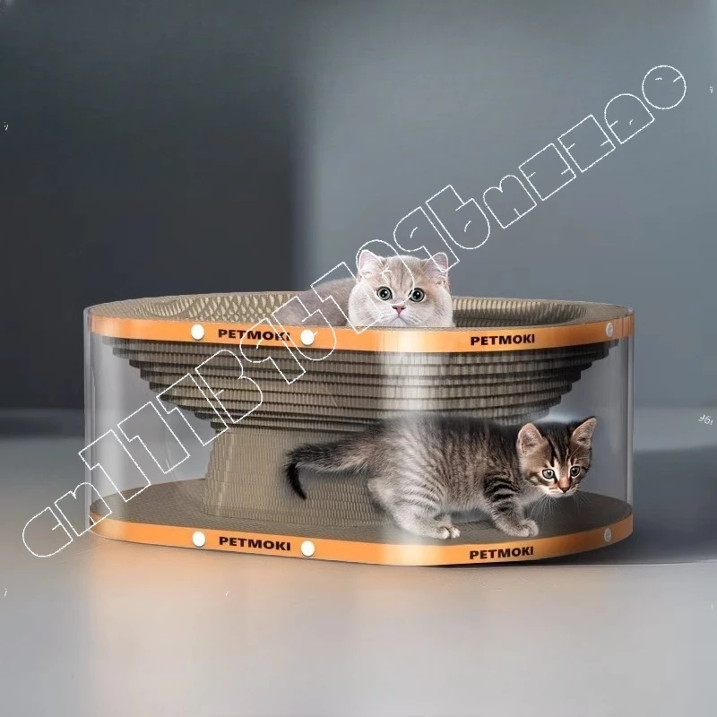 Scratching Board Cat Nest Tunnel Toy Drilling Artifact Multi-functional Cat Channel Nest Integrated Self-hi
Scratching Board Cat Nest Tunnel Toy Drilling Artifact Multi-functional Cat Channel Nest Integrated Self-hi