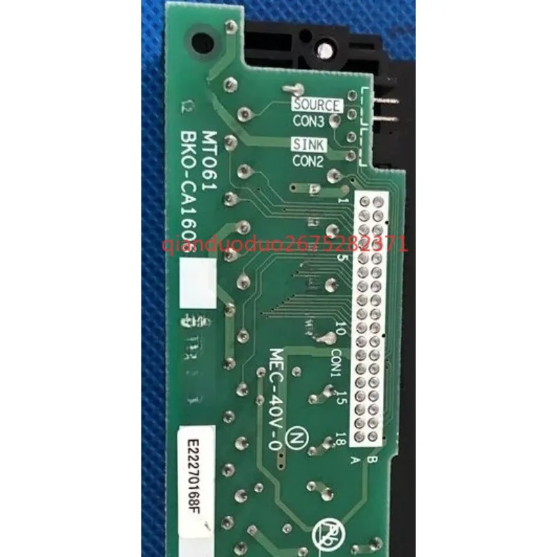 Used For Mitsubishi Inverter A740-F740-A700 Control Terminal Terminal Block IO Signal BKO-CA1606
Used For Mitsubishi Inverter A740-F740-A700 Control Terminal Terminal Block IO Signal BKO-CA1606