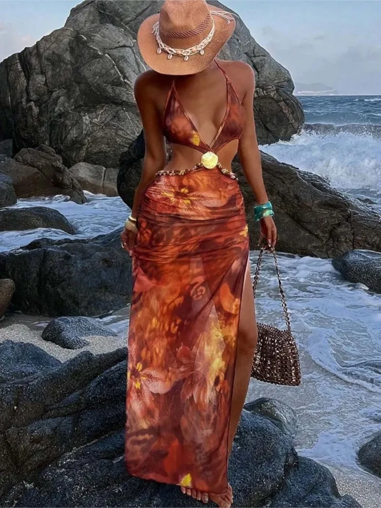 Summer Cover Ups Women Swimsuit Spaghetti Strap Robes Bathing Suit 2026 New Perspective Beach Holiday Maxi Dresses Cover-Up
Summer Cover Ups Women Swimsuit Spaghetti Strap Robes Bathing Suit 2026 New Perspective Beach Holiday Maxi Dresses Cover-Up