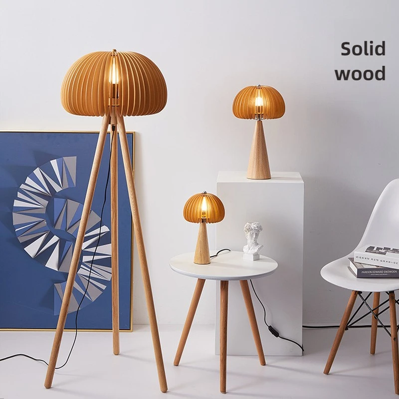 Pumpkin Floor Lamp Nordic Modern Minimalist Creative Living Room Decoration Bedroom Study Solid Wood Atmosphere LED Table Light
Pumpkin Floor Lamp Nordic Modern Minimalist Creative Living Room Decoration Bedroom Study Solid Wood Atmosphere LED Table Light