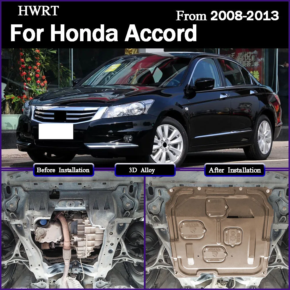 For Honda Accord 2008 - 2013 2.0L Front Under Engine Cover Guard Plate Skid Plate Car Engine Protection Panel Mudguard
For Honda Accord 2008 - 2013 2.0L Front Under Engine Cover Guard Plate Skid Plate Car Engine Protection Panel Mudguard