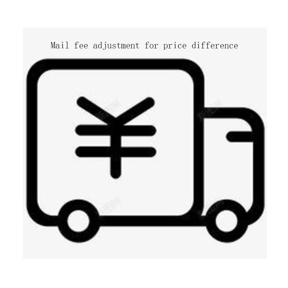 Mail fee adjustment for price difference
Mail fee adjustment for price difference