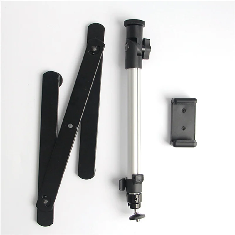3X Adjustable Tripod With Cellphone Holder, Overhead Phone Mount, Table Top Teaching Online Stand For Live Streaming
3X Adjustable Tripod With Cellphone Holder, Overhead Phone Mount, Table Top Teaching Online Stand For Live Streaming
