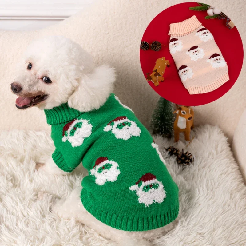 New Year Christmas Dog Sweater Winter Warm Pet Clothes for Small Medium Dogs Christmas Cat Clothes Santa Claus Puppy Cat Costume
New Year Christmas Dog Sweater Winter Warm Pet Clothes for Small Medium Dogs Christmas Cat Clothes Santa Claus Puppy Cat Costume
