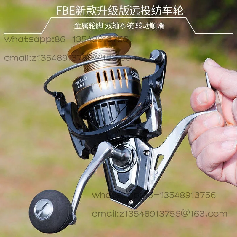 Luya spinning wheel front unloading wheel FBE metal fishing water drop wheel anchor fish front unloading stone fishing
Luya spinning wheel front unloading wheel FBE metal fishing water drop wheel anchor fish front unloading stone fishing