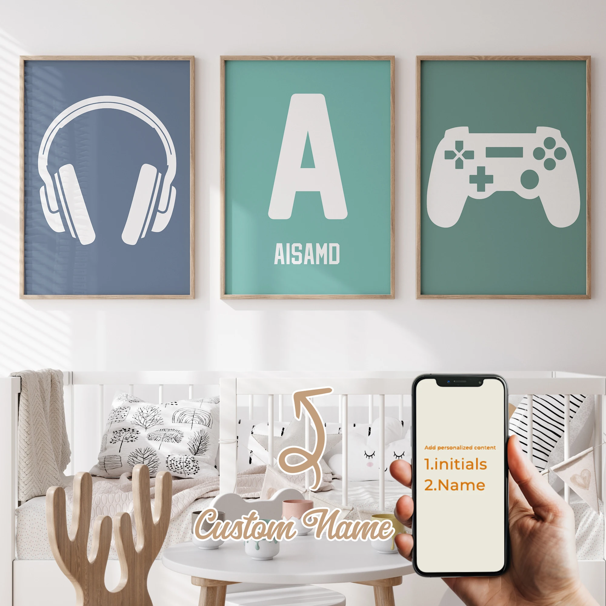 Video Game 3pcs Personalized Name Custom Wall Art Prints Canvas Painting Poster Picture For Living Play Room Home Decor
Video Game 3pcs Personalized Name Custom Wall Art Prints Canvas Painting Poster Picture For Living Play Room Home Decor