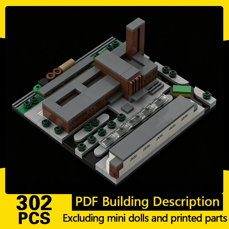 City Street View Model MOC Building Bricks Railway Station And Square Modular Technology Gifts Holiday Assemble Children Toys
City Street View Model MOC Building Bricks Railway Station And Square Modular Technology Gifts Holiday Assemble Children Toys