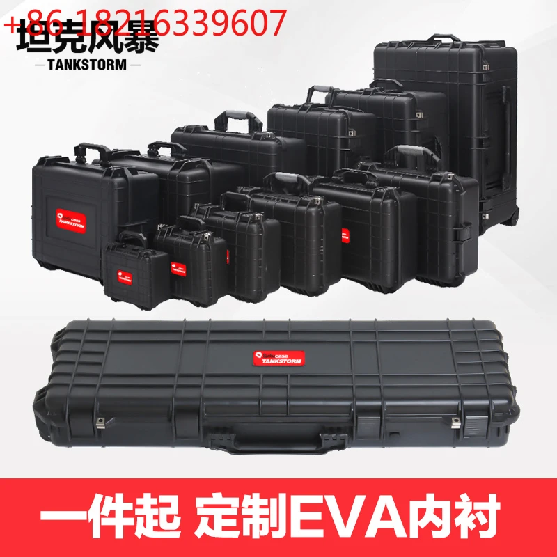 Portable Plastic Equipment Trolley Case Sponge Toolbox Shockproof Box
Portable Plastic Equipment Trolley Case Sponge Toolbox Shockproof Box