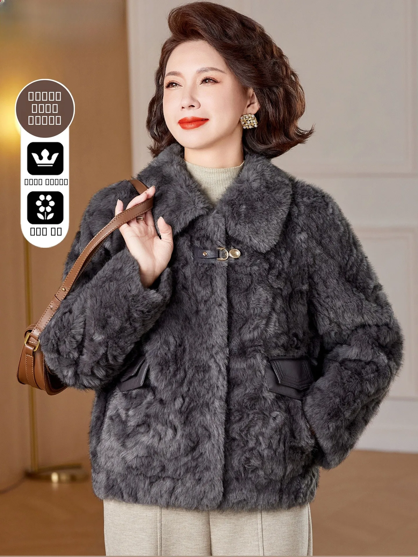 Женское модное пальто Ele Mink из вельвета с меховой и кожаной отделкой, утепленное, с воротником-стойкой, стандартной длины, для осени и зимы
Женское модное пальто Ele Mink из вельвета с меховой и кожаной отделкой, утепленное, с воротником-стойкой, стандартной длины, для осени и зимы