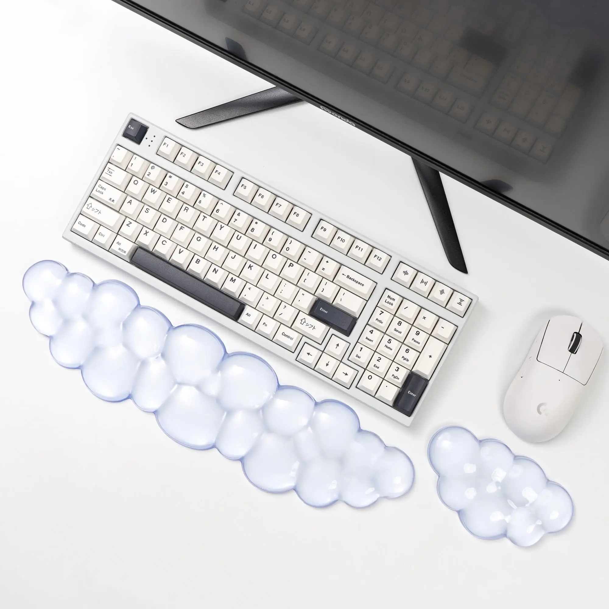 Cloud Keyboard Mouse Wrist Rest Cute Wrist Support and Arm Support Keyboard Rest for Computer Comfort & Support Typing Gaming
Cloud Keyboard Mouse Wrist Rest Cute Wrist Support and Arm Support Keyboard Rest for Computer Comfort & Support Typing Gaming