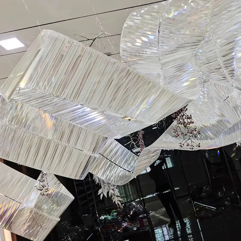 5M/Roll Upscale Wedding Ceiling Decoration Crystal Ribbon Mirror Film Pendant For Party Background Shooting Props
5M/Roll Upscale Wedding Ceiling Decoration Crystal Ribbon Mirror Film Pendant For Party Background Shooting Props