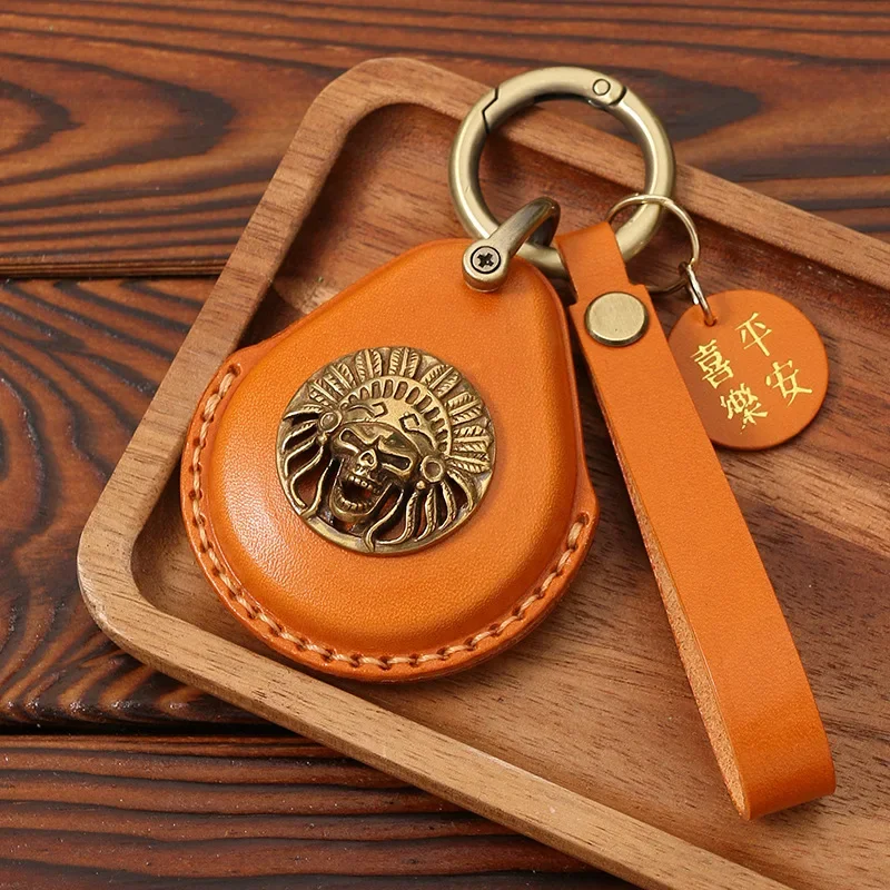 Copper Leather Motorcycle Key Case for Harley Davidson Softail Sportster VRSC Touring X48 883 1200 Street Glide Keychain Cover
Copper Leather Motorcycle Key Case for Harley Davidson Softail Sportster VRSC Touring X48 883 1200 Street Glide Keychain Cover