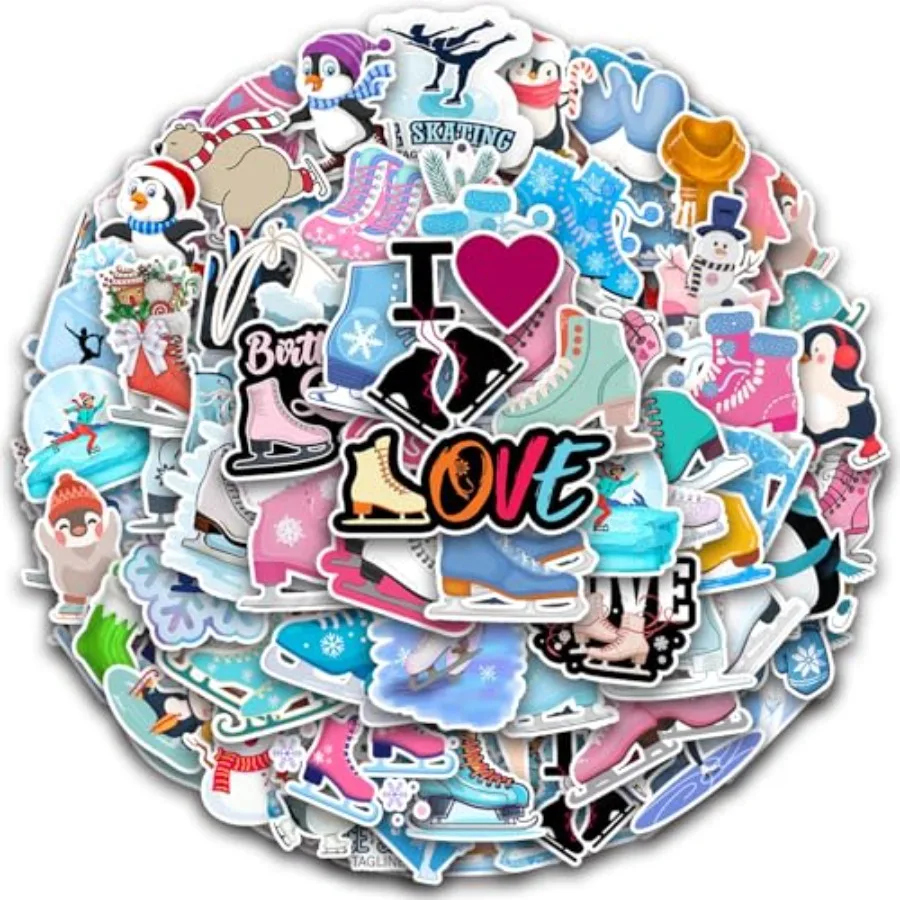 120PCS, Ice Skating Birthday Party Decorations Wonderland Party Favors Supplies Christmas Snowflake Stickers for Water Bottle,
120PCS, Ice Skating Birthday Party Decorations Wonderland Party Favors Supplies Christmas Snowflake Stickers for Water Bottle,