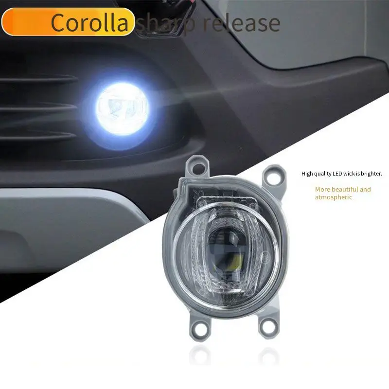 For 2022 Toyota Corolla Cross LED Fog Light Lens 3000K 6000K 8000K DRL Daytime Running Light Upgrade
For 2022 Toyota Corolla Cross LED Fog Light Lens 3000K 6000K 8000K DRL Daytime Running Light Upgrade