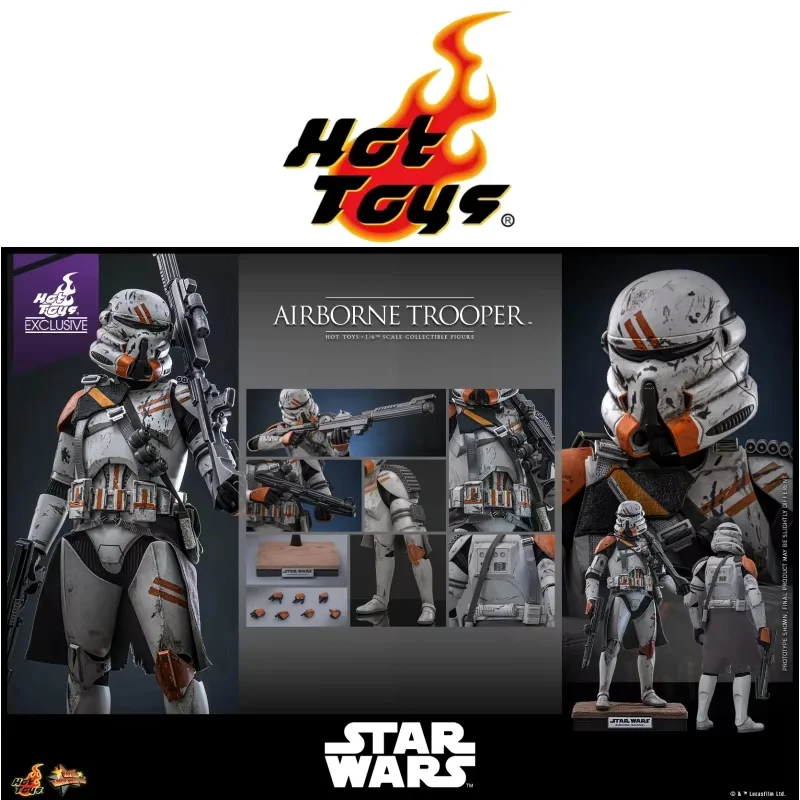 In Stock HotToys HT 1/6 MMS794 Star Wars Revenge of the Sith 212 Attack Battalion Airborne Troops Action Figure Model Toys Gifts
In Stock HotToys HT 1/6 MMS794 Star Wars Revenge of the Sith 212 Attack Battalion Airborne Troops Action Figure Model Toys Gifts