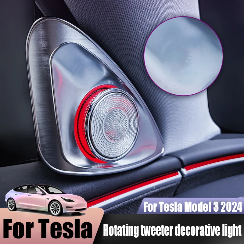 For Tesla Model 3 2024 rotating high pitched horn interior decorative lights and car interior decoration products
For Tesla Model 3 2024 rotating high pitched horn interior decorative lights and car interior decoration products