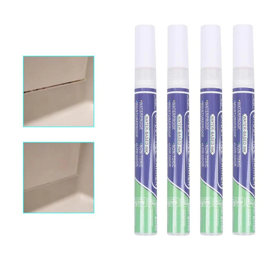 4Pcs Grout Tile Pen Rejuvenate Restorer Pen Fast Drying Renew Repair Marker for Tile Wall Floor Home Use Mold Stain Covering
4Pcs Grout Tile Pen Rejuvenate Restorer Pen Fast Drying Renew Repair Marker for Tile Wall Floor Home Use Mold Stain Covering