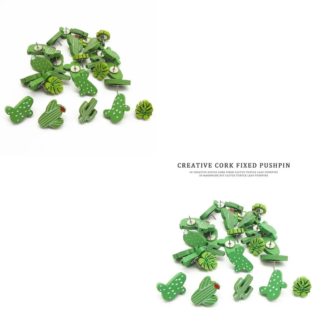 Decorative Map Push Pins Thumb Tacks with Cactus Heads Steel Needle 30
Decorative Map Push Pins Thumb Tacks with Cactus Heads Steel Needle 30