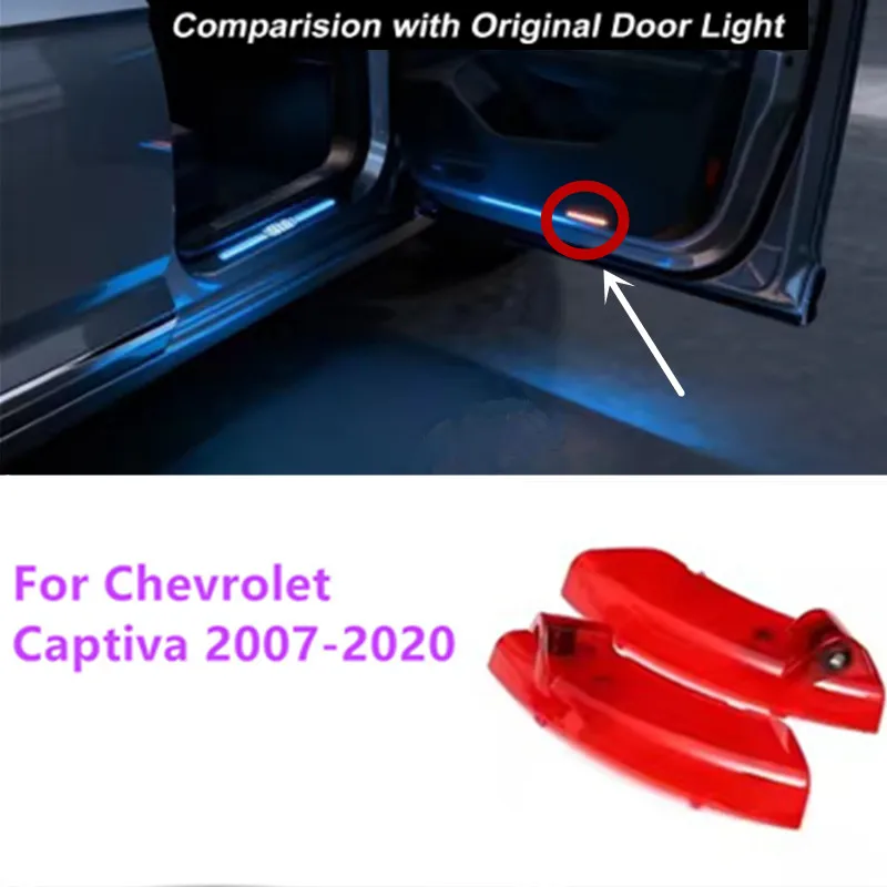 2pcs New Car Door Light LED Welcome Lamp Logo Accessories Projector Wireless For Chevrolet Captiva 2007-2015 2016 2017 2018
2pcs New Car Door Light LED Welcome Lamp Logo Accessories Projector Wireless For Chevrolet Captiva 2007-2015 2016 2017 2018