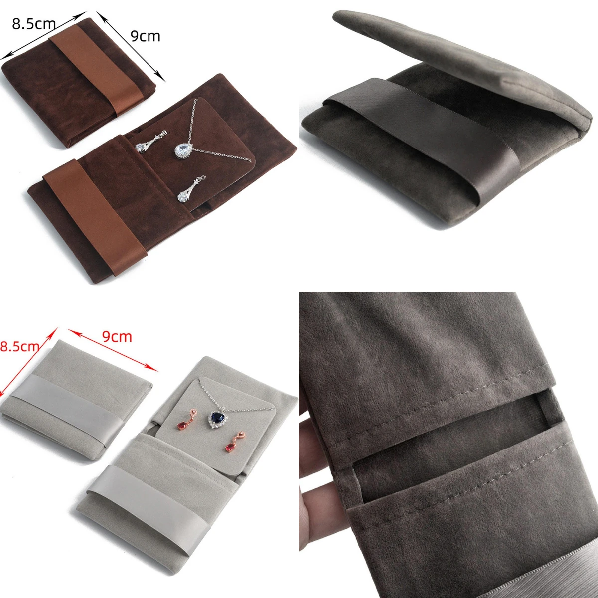 Thicken Velveteen Jewelry Bag Flip Earring Necklace Storage Square Socket Jewelry Packaging Display Pouches Gift Packaging Bags
Thicken Velveteen Jewelry Bag Flip Earring Necklace Storage Square Socket Jewelry Packaging Display Pouches Gift Packaging Bags
