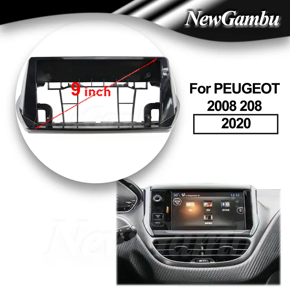 9 Inch Radio Fascia fit For PEUGEOT 2008 208 2020 Stereo DVD Player Install Surround Trim Panel Audio
9 Inch Radio Fascia fit For PEUGEOT 2008 208 2020 Stereo DVD Player Install Surround Trim Panel Audio