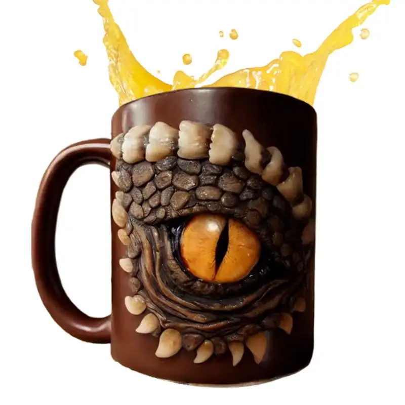 Travel Coffee Mug Simulation Dragon's Eye Cup Gothic Drinkware 250ml For Beer Or Hot Cold Beverages Kitchen Dining Decoration
Travel Coffee Mug Simulation Dragon's Eye Cup Gothic Drinkware 250ml For Beer Or Hot Cold Beverages Kitchen Dining Decoration