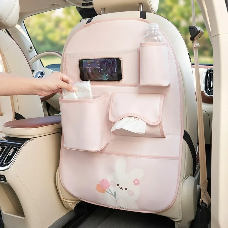 Car Seat Back Organizer with Foldable Dining Table Tray Multi-pocket Storage Bag Trash Can Phone Holder Seat Protector for Kid
Car Seat Back Organizer with Foldable Dining Table Tray Multi-pocket Storage Bag Trash Can Phone Holder Seat Protector for Kid