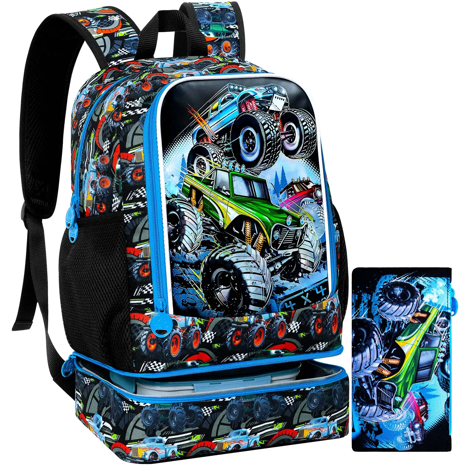 Kids Backpack for Boys, 16" Kids Bookbag, School Bag for Elementary Preschool Toddler-Green dinosaur
Kids Backpack for Boys, 16" Kids Bookbag, School Bag for Elementary Preschool Toddler-Green dinosaur