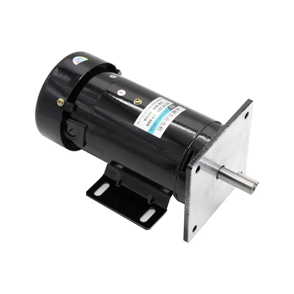 220V DC Permanent Magnet Motor 500W High-power Motor 3600 Rpm High-speed Speed Speed Regulation Forward and Reverse DC Motor
220V DC Permanent Magnet Motor 500W High-power Motor 3600 Rpm High-speed Speed Speed Regulation Forward and Reverse DC Motor