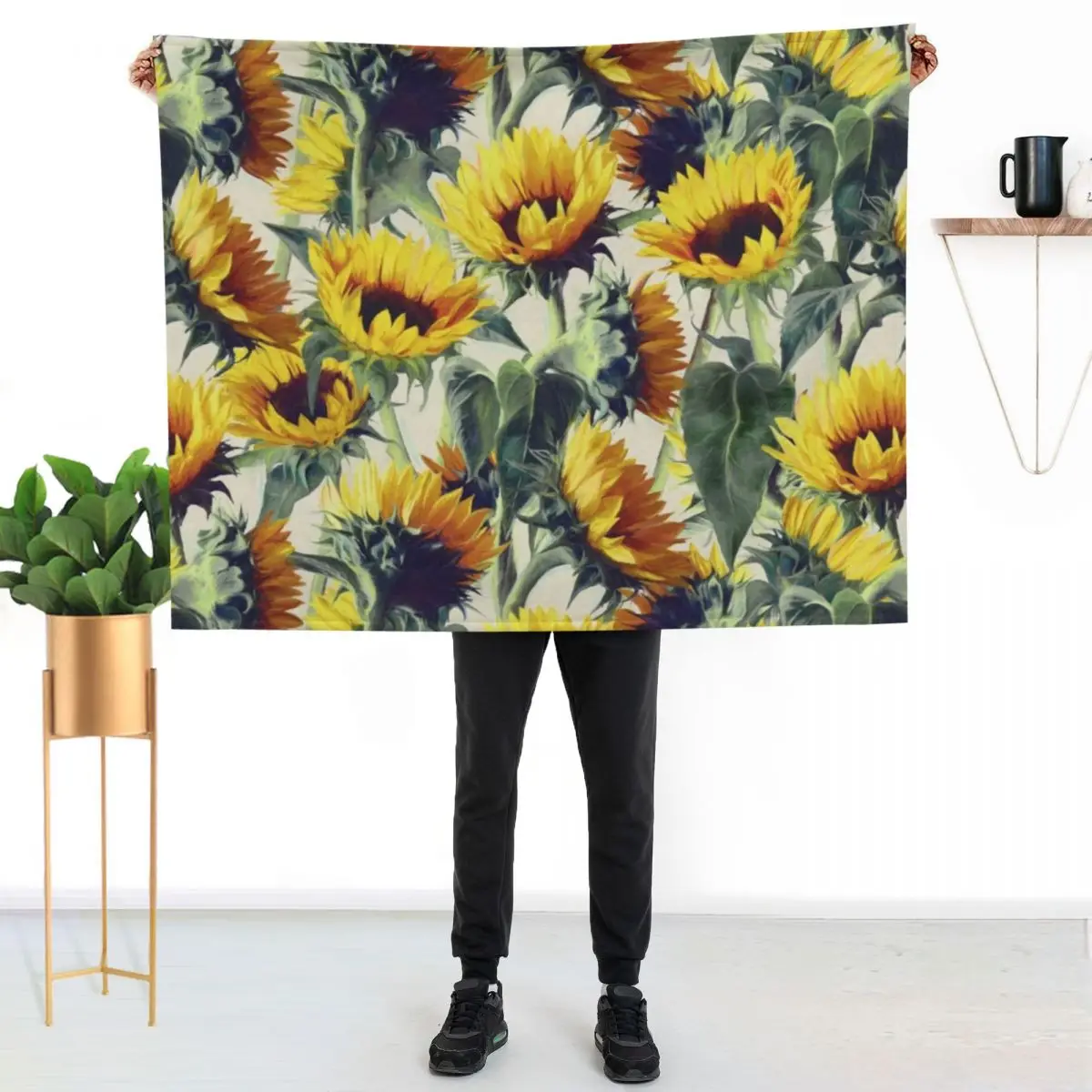 Sunflowers Forever Throw Blanket Breathable Lightweight Blanket for Adults Kids
Sunflowers Forever Throw Blanket Breathable Lightweight Blanket for Adults Kids