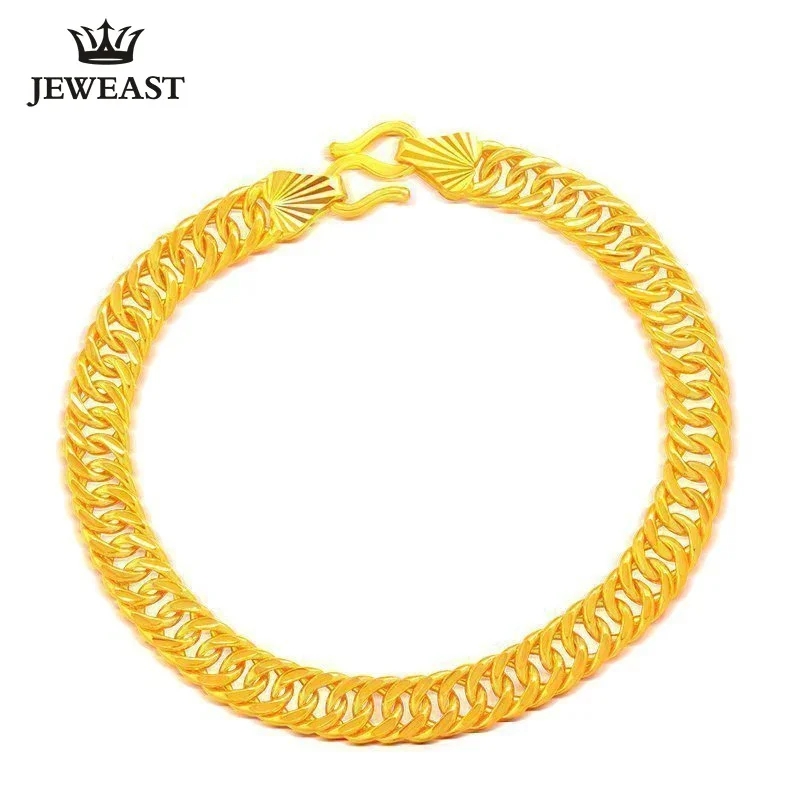 XX24K Pure Gold Bracelet Real 999 Solid Gold Bangle Made Men's Gift Trendy Classic Cowboy Chain Jewelry Hot Sell New 2023
XX24K Pure Gold Bracelet Real 999 Solid Gold Bangle Made Men's Gift Trendy Classic Cowboy Chain Jewelry Hot Sell New 2023